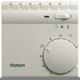 7090001 Theben Raumthermostat RAM 709, weiß Produktbild front M