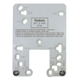 9070486 Theben Adapterplatte für Luna Star Produktbild front M