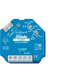 30100837 Eltako FLD61 Funkaktor PWM-LED- Dimmschalter 12-36VDC 4A Produktbild