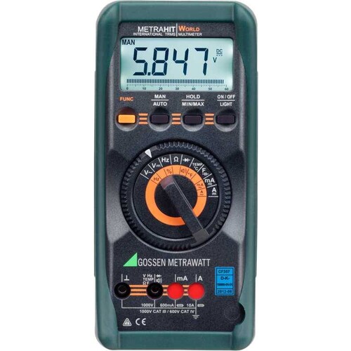 M206A GMC Digi.Multimeter METRAHIT WORLD IR-Schnittstelle, IP52, 600V CAT IV Produktbild