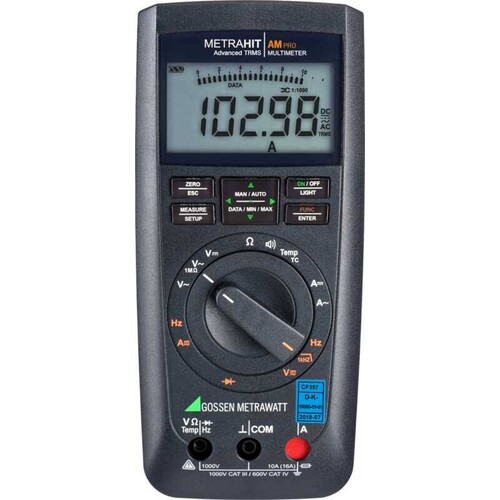 M242A GMC METRAHIT PRO TRMS-Multimeter Produktbild Front View L