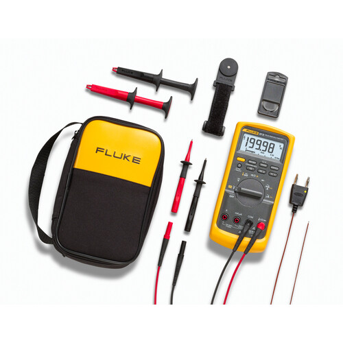 3947864 FLUKE Digitalmultimeter 87-5/E2K Industrieelektriker Combo Kit Produktbild Front View L