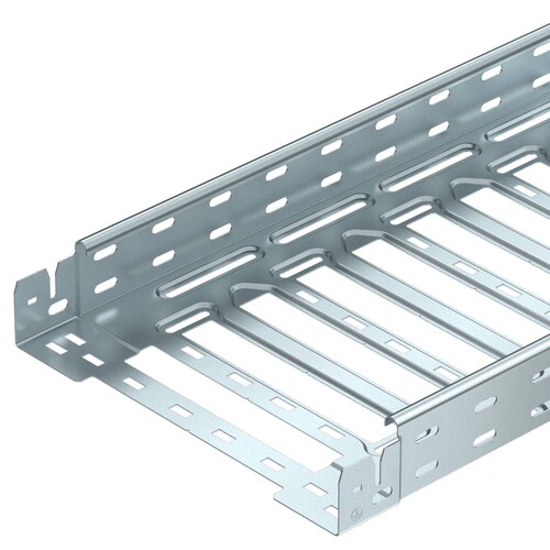 6059018 OBO MKSM 610 FT Kabelrinne MKSM gelocht m. Schnellverbindung 60x100x3050 Produktbild