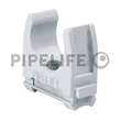 H-TKSL32HGR PIPELIFE Reihenklemmschelle 32mm halogenfrei hellgrau Produktbild