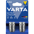 06103301404 VARTA ULTRA LITHIUM AAA (4STK.-BL.) Micro Batterie Produktbild