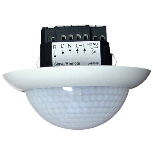 92255 B.E.G. BEG LUXOMAT PD4-M-UP weiß UP-Präsenzmelder, Master Produktbild Front View L