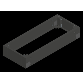 S-E 200/500 Mehler Sockel 200mm f. ARM SRM, TSRM.STM T=500 Produktbild front M