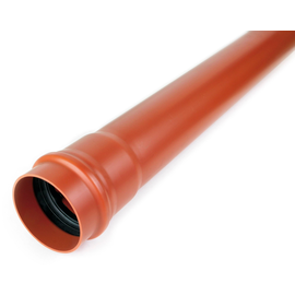 0020561 DIETZEL KKRV 110/OEBB RB 5M starres Kabelkanalrohr rotbraun Produktbild front M