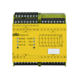 777080 PILZ Sicherheitsrelais PNOZ X11P 24VAC 24VDC 7n/o 1n/c 2so Produktbild