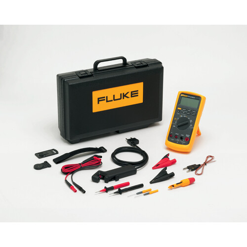 2117440 FLUKE 88V/A KFZ-Multimeter Combo Kit im Koffer Produktbild Front View L