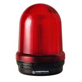 829 150 55 WERMA LED-Dauer-/Blink-/Rund- umleuchte BM 24V DC RD rot Produktbild