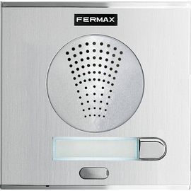 70701 Fermax FERMAX Cityline Türstation, 4+N mit 1 Einfachtaster, sil Produktbild