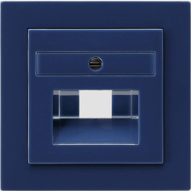 027046 GIRA Abdeckung UAE IAE ISDN S Color Blau Produktbild