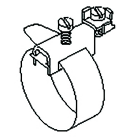 37/1/700 Kleinhuis KLEINHUIS Erdungsbandschellen 17,5-210mm Rohrdm, 7 Produktbild
