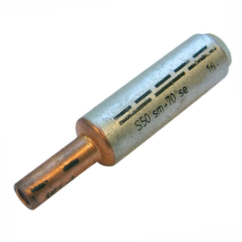 293624 Haupa Al-Cu-Pressverbinder 95/120/50 Produktbild