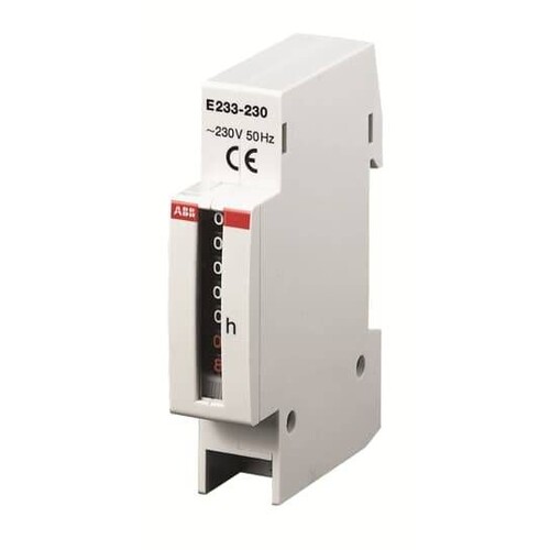 E233-230 Betriebsstundenzähler 230V 50Hz STOTZ Betriebsstundz. E233-230 230V  - Betriebsstundenzähler