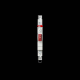 E215-16-11C Taster 16A,rt,1S/1Ö,9mm ABB Taster E215-16-11C rt 1S/1#,9mm Produktbild