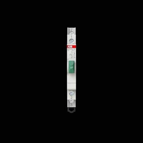 E215-16-11D Taster 16A,gn,1S/1Ö,9mm ABB Taster E215-16-11D gn 1S/1#,9mm Produktbild