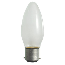 40863 Scharnberger+Hasenbein Kerzenlampe 40W B22d Matt Produktbild