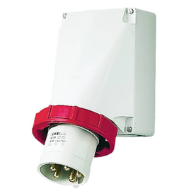 368 Mennekes MENNEKES CEE-Wandgerätestecker 125A 5p 400V 6h IP Produktbild front M