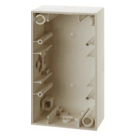 10428982 BERKER S.1 AP-Gehäuse 2fach weiß glänzend Produktbild front M