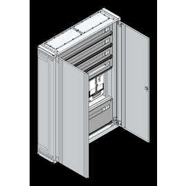 AMZV4-5D+RW MEHLER AMZV 4-5D+RW AP-ZÄHLERVERTEILER TN-NETZ Produktbild