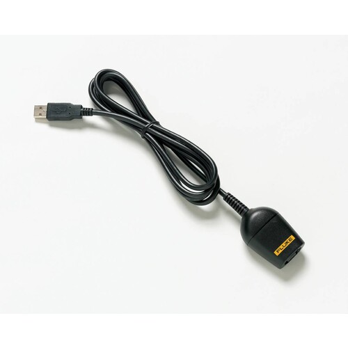 2428108 FLUKE IR189USB USB Kabel Adapter Serie 280/180, 1653, 789, 1550B Produktbild Front View L