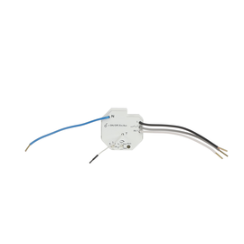 6700-0-0039 Busch-Jaeger Schaltakto 1fach mit Nebenstelle 6701-101 Waveline Produktbild front M