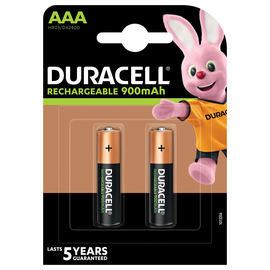 203815 Duracell StayCharged Akku AAA Micro (2 ST.-BL.) 900 mAh B2 Precharged Produktbild