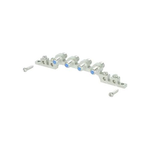 929095 DEHN Erdungsblock 4-f.m.F-Buchsen zum Potentialausgleich f. Koaxialsysteme Produktbild
