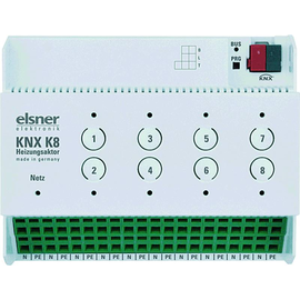 70321 Elsner ELSNER KNX Heizungsaktor K8 8fach REG Produktbild