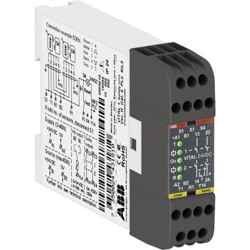 2TLA020052R1000 ABB VITAL 1, Version H, Kat. 4 Produktbild Front View L