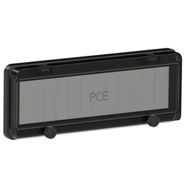 900613s PCE Klappfenster 13TE für Sicherungen IP66/67 schwarz Produktbild