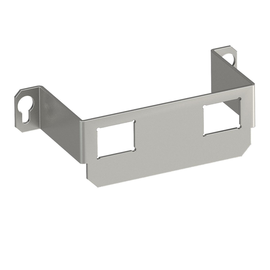 7407596 OBO MTGE2 15 2C Montageträger für GE2 15 mit 2 x Lochbild Typ C 118x47 Produktbild front M