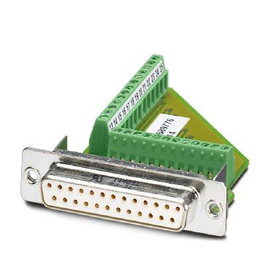 1689776 Phoenix D-Sub Einsatz Buchse 25p. VS-25-BU-DSUB/25-MPT-0,5 Produktbild front M