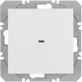 85655288 BERKER KNX-Funk S.1/B.x Wandsender 1fach flach quicklink, polarw Produktbild
