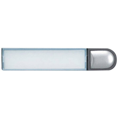 PVT09600 FERMAX Classic Einfachtaster Alu-silber/grau Produktbild Front View L