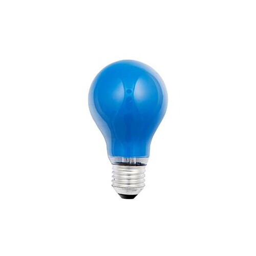 40248 Scharnberger Glühlampe 25W E27 blau Produktbild