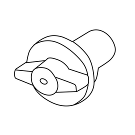 208-19160143 Moltoluce Dekohaken für Stromschiene Produktbild front M