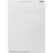 145000 GIRA Beschriftungsbögen 60,7x11,8 mm Zubehör Produktbild front S