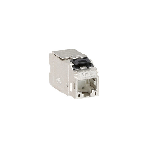 574000 GIRA Buchse MJ RJ45 Cat 6A mit Staubschutz Zubehör Produktbild Front View L