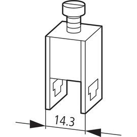 079614 Eaton AK35 Hauptstromklemme max.35mm² Produktbild