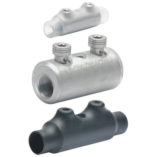 SV410 Klauke SCHRAUBVERBINDER, ISOL., BLANK, 2 SCHRAUBEN Produktbild Front View L