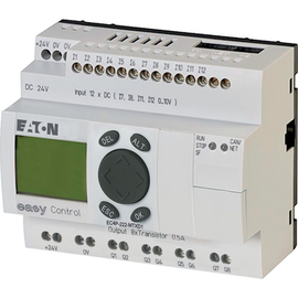 106399 Eaton EC4P-222-MTXD1 24 VDC,Can,Ethernet,12E, 8Trans.,Displ. Produktbild