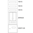 137649 Eaton BPZ-MES-STN-400/12-1Z Zählerverteiler-Montageeinsatz ST Produktbild