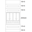 137799 Eaton BPZ-MES-TN-600/12-2Z Zählerverteiler-Montageeinsatz Tirol Produktbild