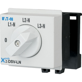 248878 Eaton Z-DSV-LN Drehschalter f. Reiheneinbau Voltm.L-N L1-N... Produktbild