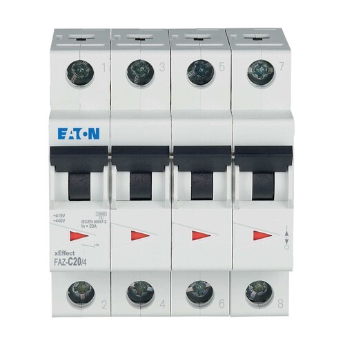 279062 Eaton FAZ-C20/4 Leitungsschutzschalter Produktbild