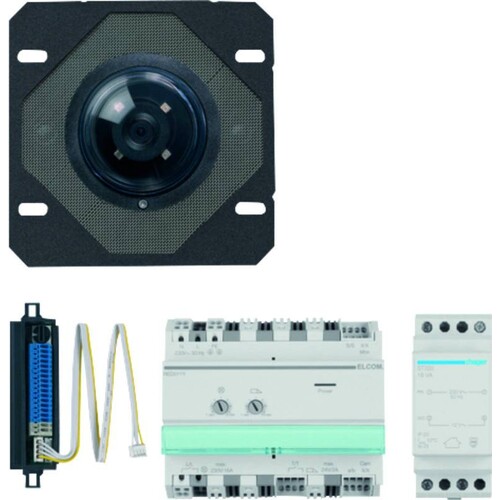 100.151.1 Elcom VKG-500/BTC Basic-Kit 2Draht-Video Color Produktbild Front View L