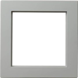 028242 GIRA Adapterrahmen 50x50 quadratisch S Color Grau Produktbild